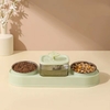 station-repas-chien-chat-double-bol