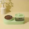 fontaine-eau-bol-chien-chat-vert