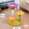 griffoir-chat-design-floral-colore