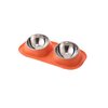 Plateau-bols-inox-chat-chien-orange