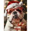 tableau-diamant-chien-binocle
