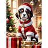 tableau-diamant-chiot-noel