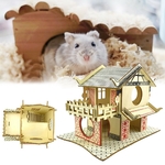 Maison-en-bois-rongeur-Maison-pour-hamster-Aire-de-jeux-souris-Habitation-bois-gerbille
