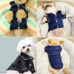 Pyjama-pour-chien-Vêtement-de-nuit-chien-Grenouillere-pour-chien-Pyjama-luxe-chien