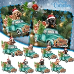 Decoration-noel-voiture-Decoration-sapin-noel-animaux-Boule-noel-chien