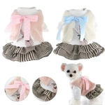 Robe-pour-chien-Robe-doudoune-pour-chien-Vêtement-pour-chienne-Robe-chic-pour-chienne