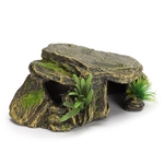 Decor-rocher-terrarium-Abri-tortue-d-eau-Cachette-reptile-Grotte-aquaterrarium