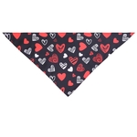 Bandana-saint-valentin-pour-chien-Bandana-coeur-pour-chat-Foulard-cœurs-pour-chiot