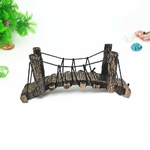 Pont-imitation-bois-aquarium-Decoration-pont-faux-bois-pour-aquarium-Pont-aspect-bois-design-aquarium