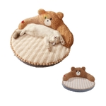 Lit-rond-teddy-bear-pour-chat-Couchage-ours-peluche-rembourree-pour-chien-Canape-lit-bord-ours-pour-animaux