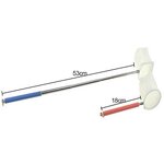 Épuisette Carrée Mini Pour Aquarium - Manche Télescopique Inox 40cm, Maille Fine, Idéale Petits Poissons, Bassins