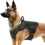 Kit-complet-harnais-tactique-pour-chiens-Ensemble-complet-dressage-chien-Harnais-avec-laisse-et-sacoches-pour-entrainement-chien