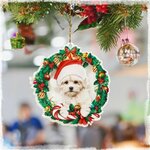 Suspension-sapin-noel-chiens-Decoration-noel-special-chien-Ornement-personnalise-noel-chien