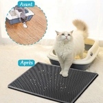 Tapis-sortie-litiere-chat-multifonction-Astuce-economie-de-litiere-chats-Tapis-litiere-chat-grande-taille
