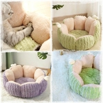 Couchage-cœur-pour-chat-Panier-avec-cœur-pour-chien-Lit-moelleux-decor-coeurs-pour-animaux