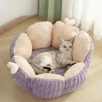 Couchage-cœur-pour-chat-Panier-avec-cœur-pour-chien-Lit-moelleux-decor-coeurs-pour-animaux