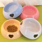 Gamelle-avec-coeur-pour-animaux-Bol-coeur-pour-chat-Gamelle-motif-cœur-pour-chien