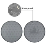 Tapis-protection-gamelle-rond-Dessous-de-gamelles-rond-Tapis-de-gamelles-rond-pour-animaux