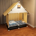 Niche-d-education-pour-chien-Cage-de-dressage-chiot-Cage-d-interieur-porte-securisee-pour-animaux