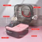 Cage-de-transport-equipee-pour-petit-rongeur-Cage-de-voyage-complete-pour-hamster-Caisse-de-transport-amenagee-hamster