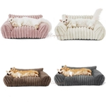 Canape-orthopedique-pour-animaux-Canape-lit-rembourre-pour-chien-Couchage-mémoire-de-forme-chat-chien