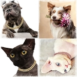 Bijou-collier-diamant-pour-animaux-Collier-strass-chien-Bijou-strass-chat