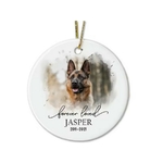 Decoration-photo-sapin-de-noel-Suspension-personnalisee-photo-chien-Cadeau-personnalise-chien