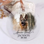 Decoration-photo-sapin-de-noel-Suspension-personnalisee-photo-chien-Cadeau-personnalise-chien
