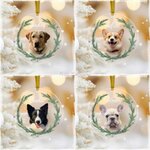 Decoration-sapin-de-noel-photo-chien-Cadeau-personnalisee-photo-chien-Suspension-personnalisee-chien