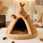 Tipi-hiver-pour-animaux-Tente-hiver-chat-d-interieur-Tipi-original-pour-chien