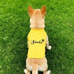 Tee-shirt-personnalise-pour-chiens-Vetement-ete-personnalisable-pour-chien-Sweat-ete-a-personnaliser-pour-chien