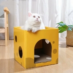 Maison-en-carton-pour-chat-Jouet-en-carton-pour-chats-Cabane-en-carton-pliable-pour-chat
