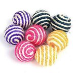 Balles-colorees-pour-chat-Balles-sisal-chats-Lot-balles-sisal-pour-chat