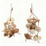 suspension-naturelle-jouet-oiseau-raphia-bois