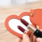 porte-cle-coeur-miroir-rotatif