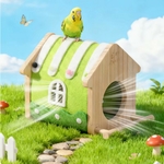 cabane-oiseau-bois-design