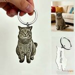 porte-clef-personnalise-chat