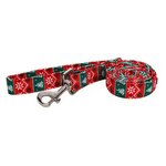 collier-noel-avec-laisse-assortie