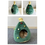 Niche-pour-chat-Niche-pour-chaton-Couchage-noel-pour-chaton-Panier-noel-pour-chat-Lit-pour-chien-Maison-noel-pour-chien