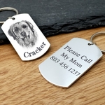 Medaille-pour-chien-avec-photo-Medaille-personnalisee-chien-Plaque-chien-avec-photo-Plaque-d-identification-chien