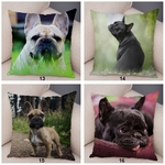 Coussin-chien-Housse-coussin-chien-Coussin-bouledogue-Coussin-motif-chien