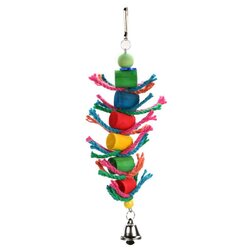 5 Jouets à Mâcher Colorés Pour Perruches & Perroquets - Éveil & Amusement Garanti !