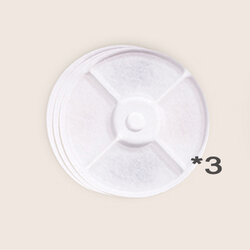 PewinGo Lot de 6 filtres de rechange pour fontaine à eau pour chat
