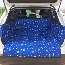 Tapis de coffre de voiture pour chiens et animaux de compagnie,  imperméable, avec | bol