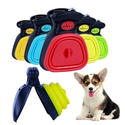 Distributeur De Sacs à Crottes Pour Chien - 2 Pièces Avec Mousqueton - Pratique En Promenade