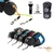 Laisse-double-2-chiens-Double-laisse-pour-chiens-design-Laisse-double-enrouleur-avec-lumiere