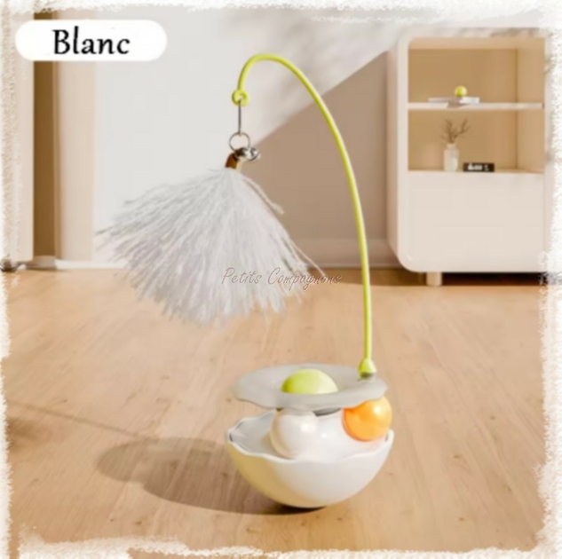 Combo Batte Et Balle Junk Ball – Vert/blanc, Plastique – NEUF (usure D'étagère)