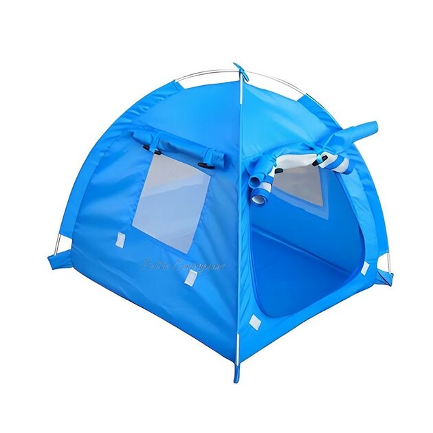 Hfnnhl Tente De Plage Pop-up Pour Petits Animaux & 1 Personne – Abri Solaire Anti-UV Coupe-Vent – Idéal Chiens Chats Camping Plage