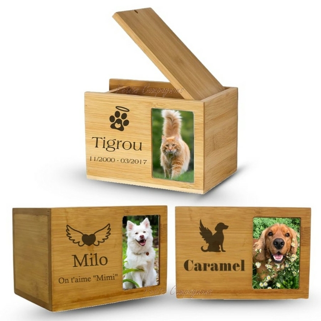 Boite-personnalisable-pour-urne-et-souvenirs-chien-Coffret-personnalisé-urne-et-souvenirs-chat-Coffre-bois-a-personnaliser-urne-funeraire-animaux