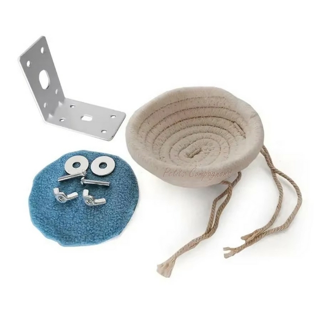 HAMAC EN PELUCHE Pour Nid D'oiseau, Maison Pour Hamster Chinchilla Calopsittes EUR 9,77